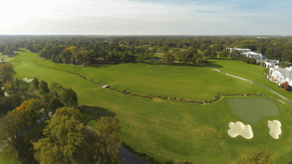 18-ая лунка клуба Quail Hollow. Фото: Getty Images